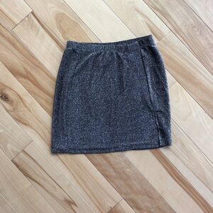 SHEIN Form Fitting Skirt with Side Slit